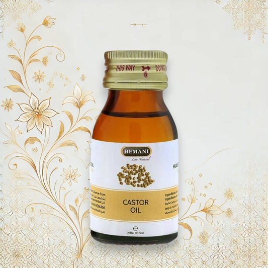 Hemani Castor Oil – 100% natürlich – zur äußeren Anwendung auf Haut und Haar
