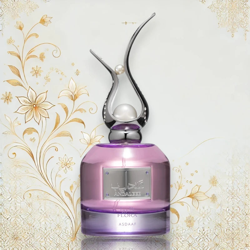 Lattafa Andaleeb Flora – Duft mit Bergamotte, Jasmin und Patchouli.