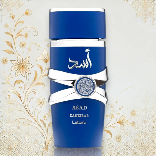 Lattafa Asad Zanzibar – Tropischer Duft mit Kokoswasser und Weihrauch.