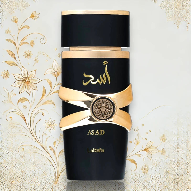 Lattafa Asad – Intensiver Herrenduft mit Tabak, Amber und Vanille.