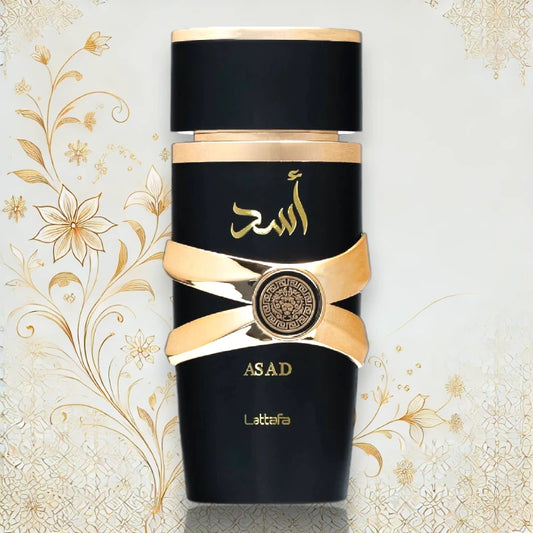 Lattafa Asad – Intensiver Herrenduft mit Tabak, Amber und Vanille.