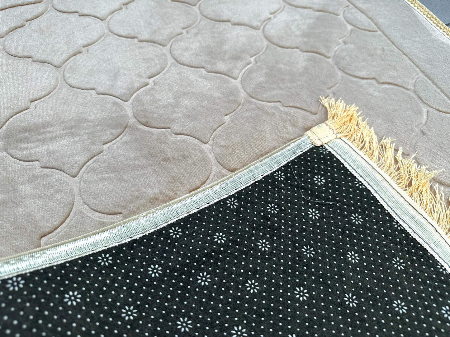 Gepolsterter Gebetsteppich Seccade – Extra Dick, Weich & Rutschfest – 120x80 cm