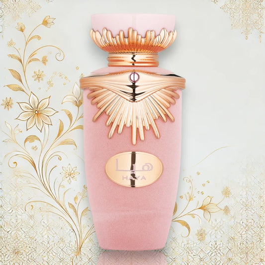 Lattafa Haya – Fruchtiger Duft mit Pink Champagne und Sandelholz.
