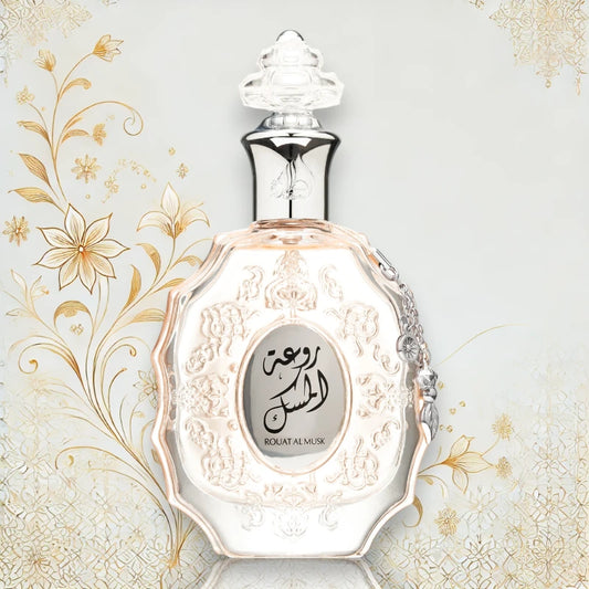 Lattafa Rouat Al Musk – Blumiger Duft mit Veilchen und Moschus.