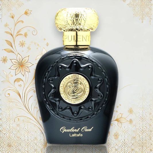 Lattafa Opulent Oud – Duft mit Zimt, Rose und Amber.