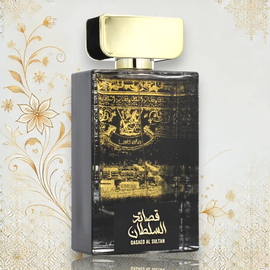 Lattafa Qasaed Al Sultan – Duft mit Honig, Leder und Patchouli.