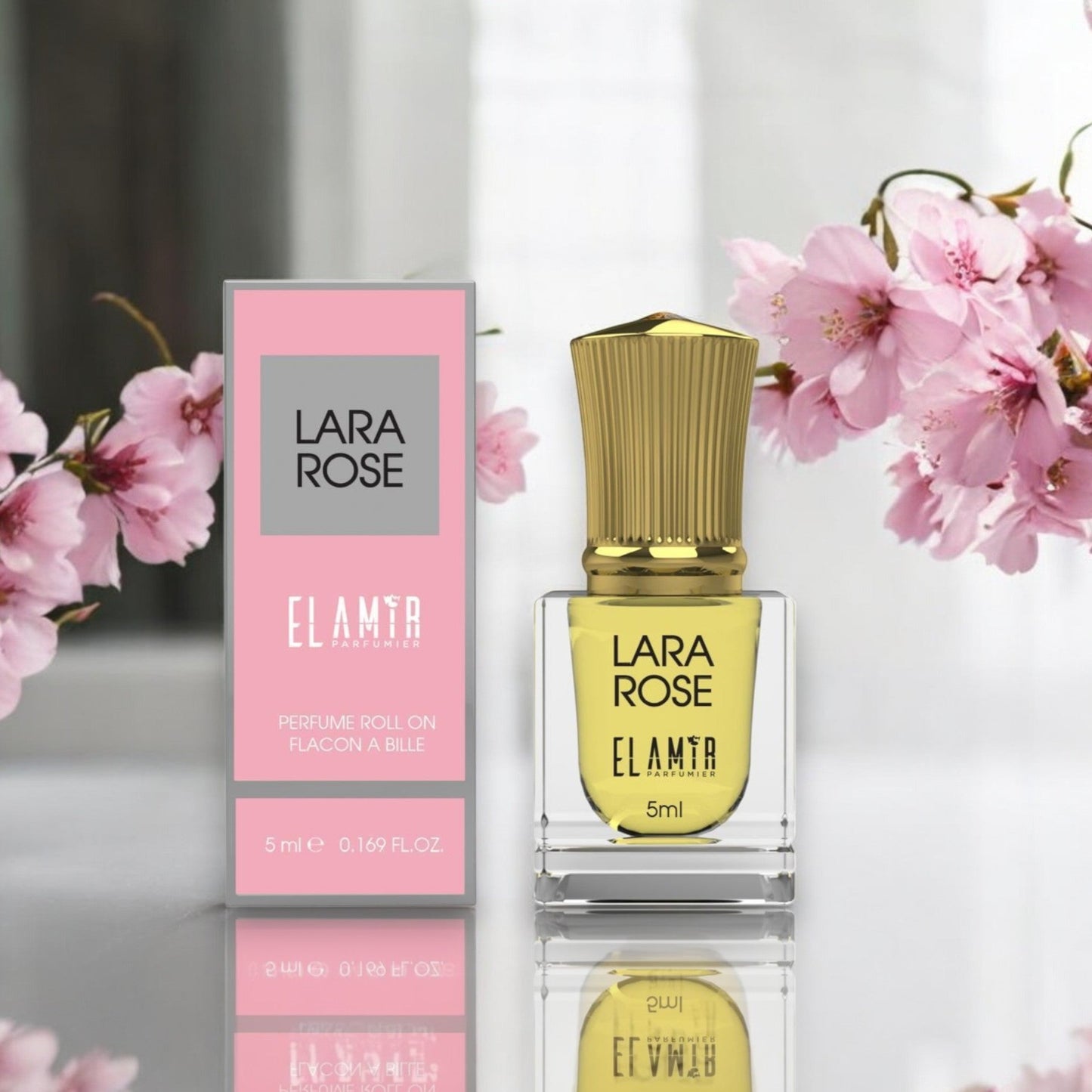 Ein sinnlicher Duft für Damen in einer praktischen 5 ml Roll-on-Flasche.