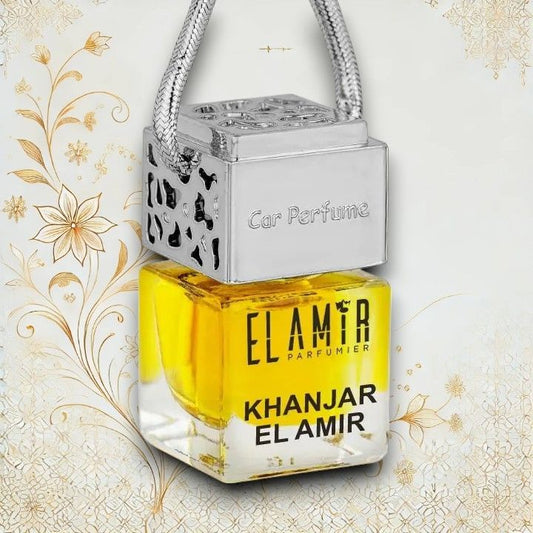 Khanjar Autoduft von El Amir – Würziger Lufterfrischer mit Anis, Rosmarin und Kaschmirholz. Alkoholfrei und langanhaltend, 8 ml.