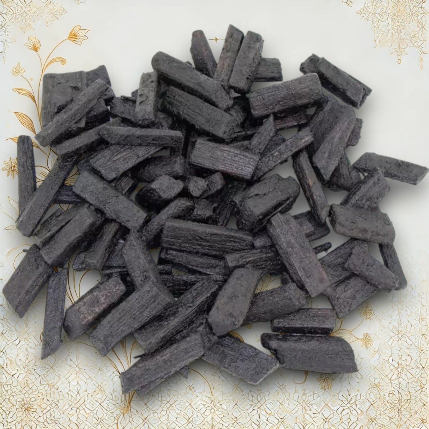 Nahaufnahme von Oud, Amber und Moschus im Bakhour Dubai