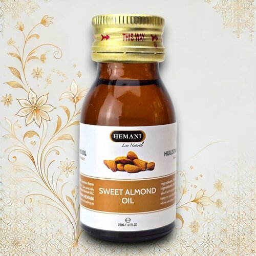 Reines Mandelöl für Haut & Haare – angereichert mit Vitamin E, feuchtigkeitsspendend & nährend.