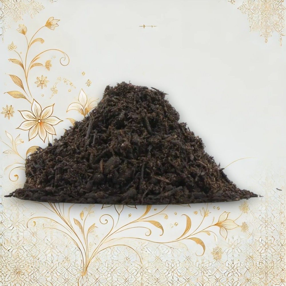 Nahaufnahme von Oud, Amber und Moschus im Weihrauch Al Khanjar Gold