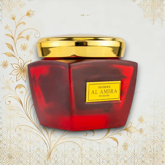 El AMIR Weihrauch Al Amira 50 g Nahaufnahme von Oud, Amber und Moschus im Weihrauch Al Amira