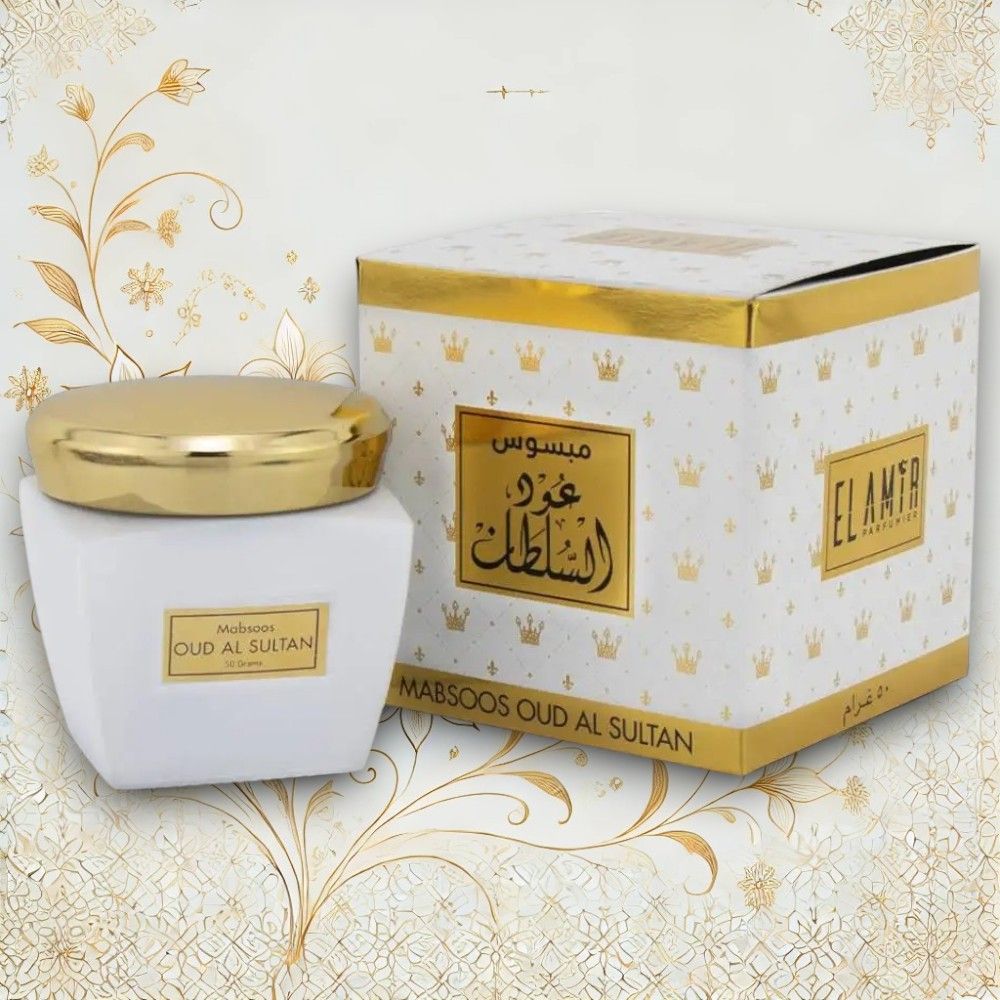 Luxuriöse Verpackung des El AMIR Weihrauch Oud Al Sultan
