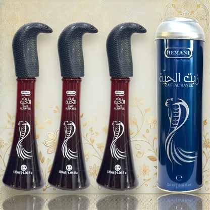 Hemani Schlangenöl – Natürliches Haaröl gegen Haarausfall
