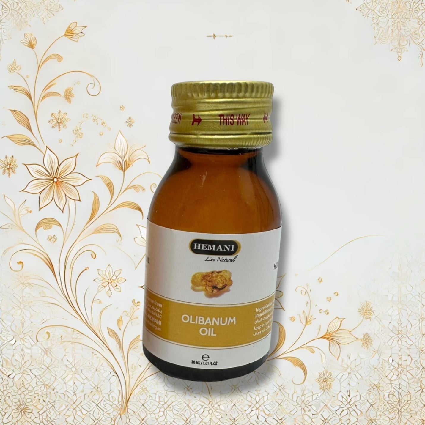 Hemani Olibanum Öl - 100% Natur, Haut- & Haarpflege - 30 ml