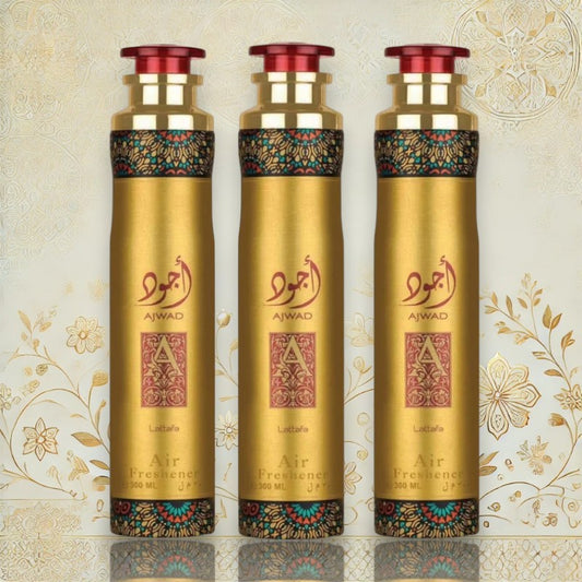 3x Lattafa Ajwad Raumspray