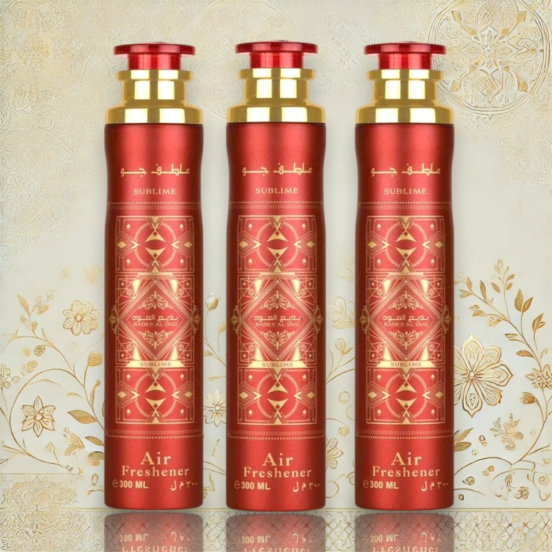 3x Lattafa Bade'e Al Oud Sublime Raumduft