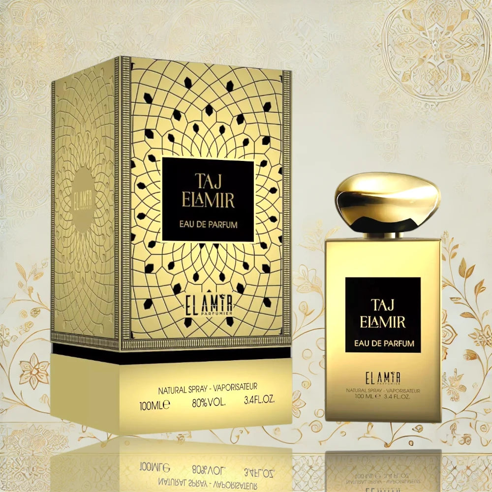 EL AMIR TAJ EL AMIR Eau de Parfüm – Unisex Orientalischer Duft, 100 ml