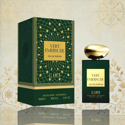EL AMIR VERT EMERAUDE Eau de Parfüm, 100 ml, langanhaltender Duft für elegante Anlässe