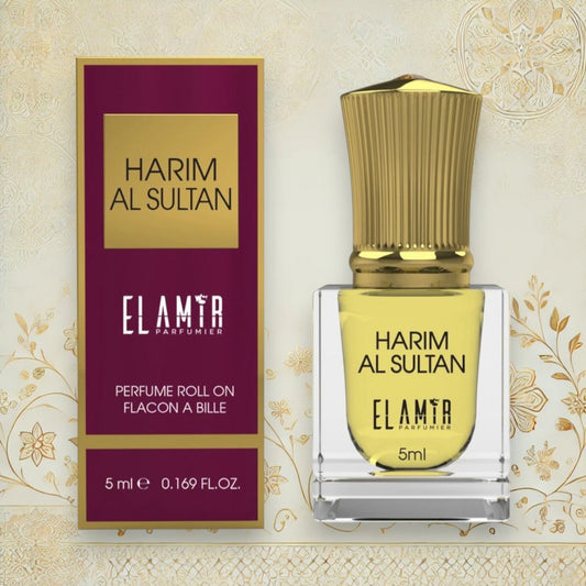  Erleben Sie das luxuriöse EL AMIR Parfümöl HARIM AL SULTAN – eine verführerische Komposition aus Apfel, dunkler Schokolade und Vanille für Damen und Herren.