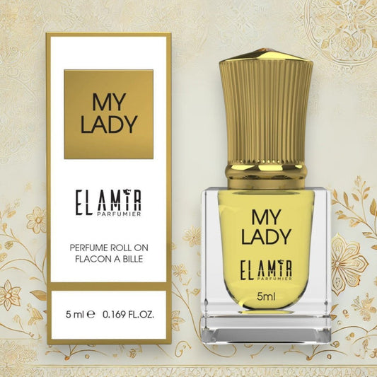 EL AMIR Parfümöl MY LADY – inspiriert von einer Luxusmarke, mit Bergamotte, Tuberose & Vanille.