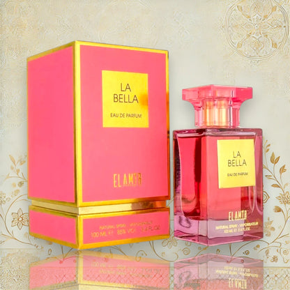  El Amir La Bella Eau de Parfum, orientalischer Damenduft im eleganten Flakon, 100 ml