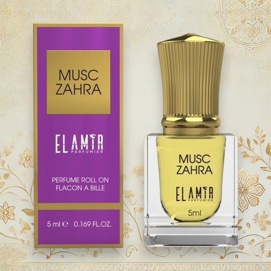 Edles Parfümöl mit blumigen Noten & warmer Vanille. Perfekt für elegante Damen.