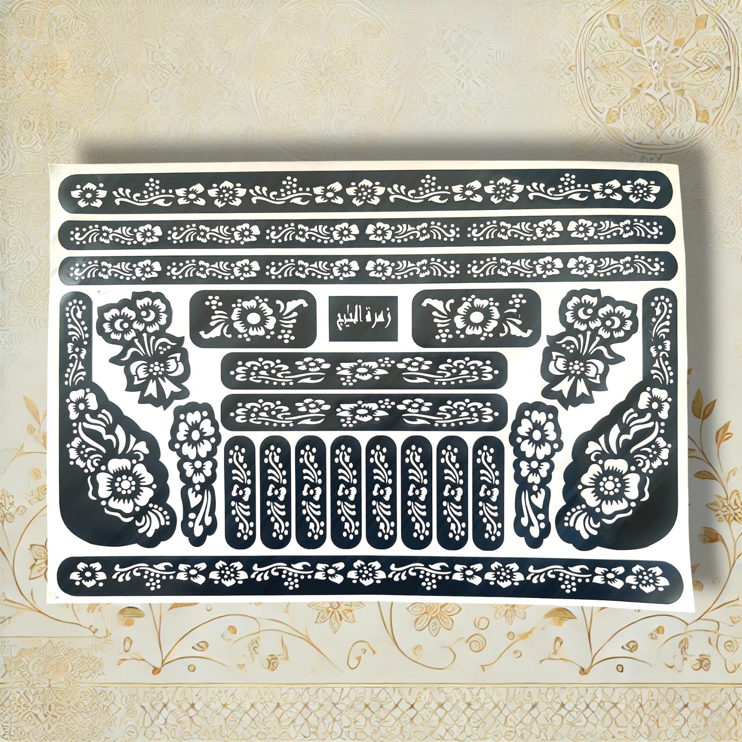 Henna Schablone
