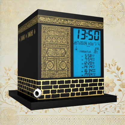 Mirac Kaaba Azan Uhr - Kabe Mekka Saati mit Quran & 8 Azan Stimmen