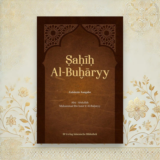 Gekürzte Ausgabe des Sahih Al-Buharyy mit goldgeprägtem Einband

