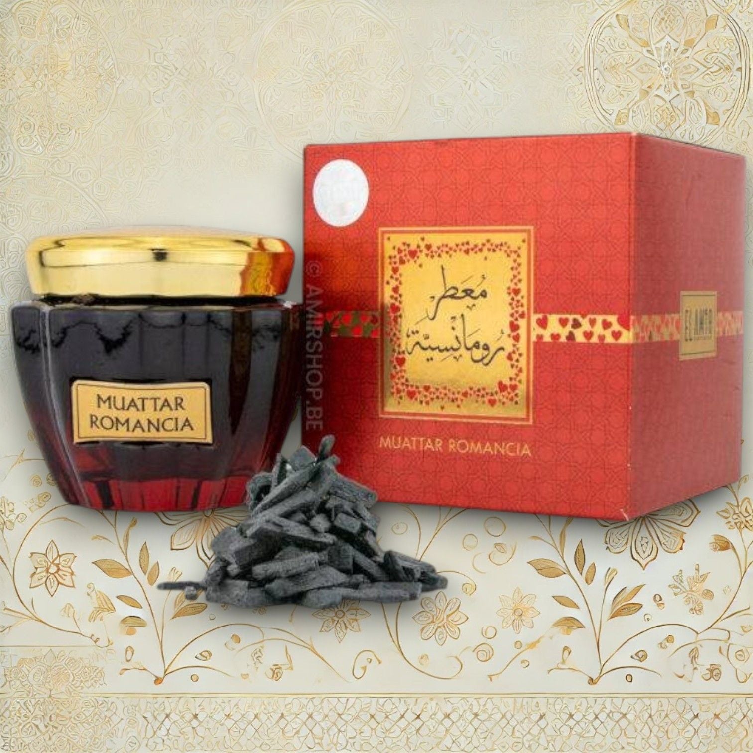Bakhour Muattar Romancia 50 g – Exklusiver orientalischer Räucherduft