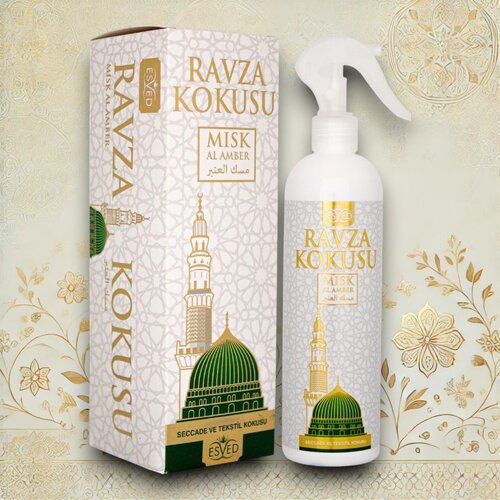 ESVED Medina Ravza Textil- und Raumduft – Sprayflasche mit Verpackung