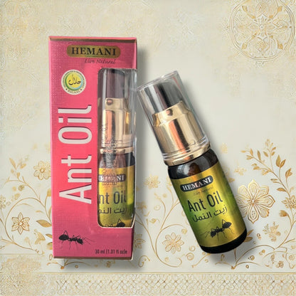 Hemani Ameisenöl Ant Oil 30 ml – Ant-Oil-Flasche mit Verpackung