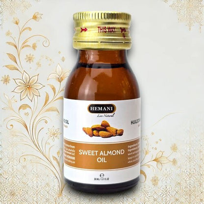 Reines Mandelöl für Haut & Haare – angereichert mit Vitamin E, feuchtigkeitsspendend & nährend.

