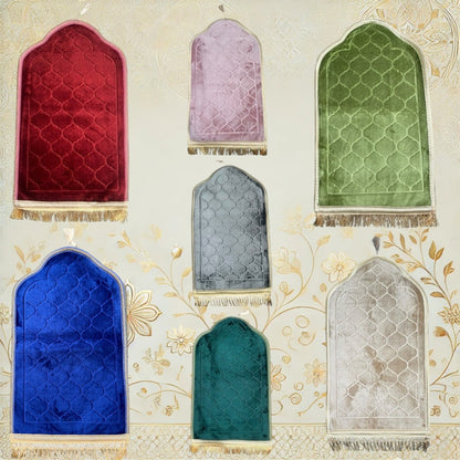 Kinder Gebetsteppich Seccade – Extra Dick, Weich & Rutschfest – 75x45 cm